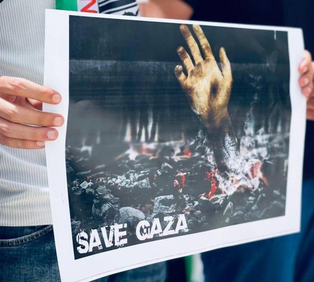 ردود فعل محلية فلسطينية على مجزرة رفح