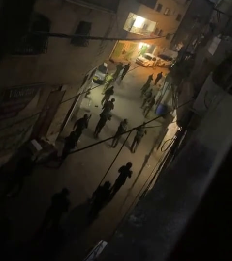 من اقتحام قوات الجيش الإسرائيلي فجر اليوم  