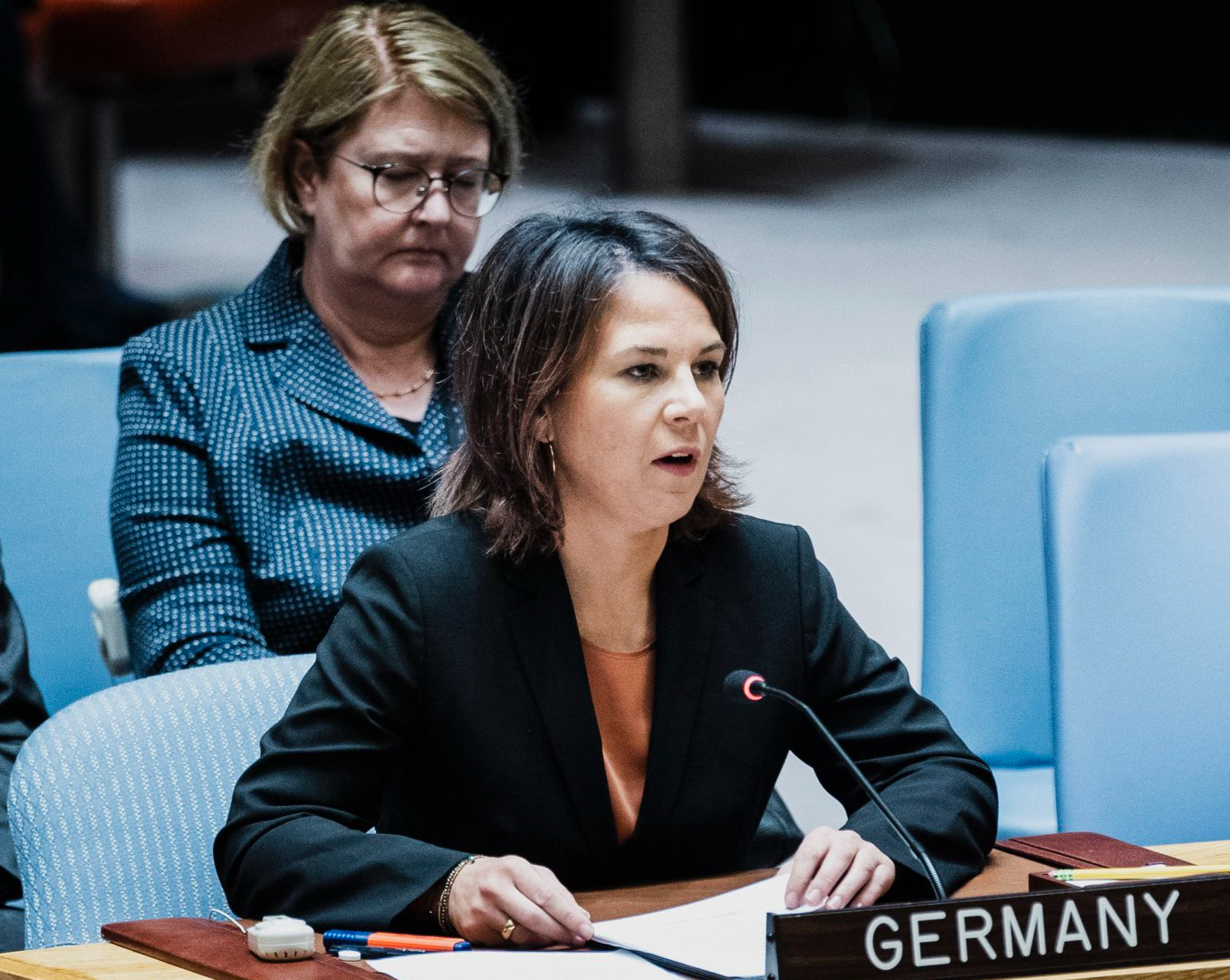 وزيرة الخارجية الألمانية بيربوك - منصة إكس  