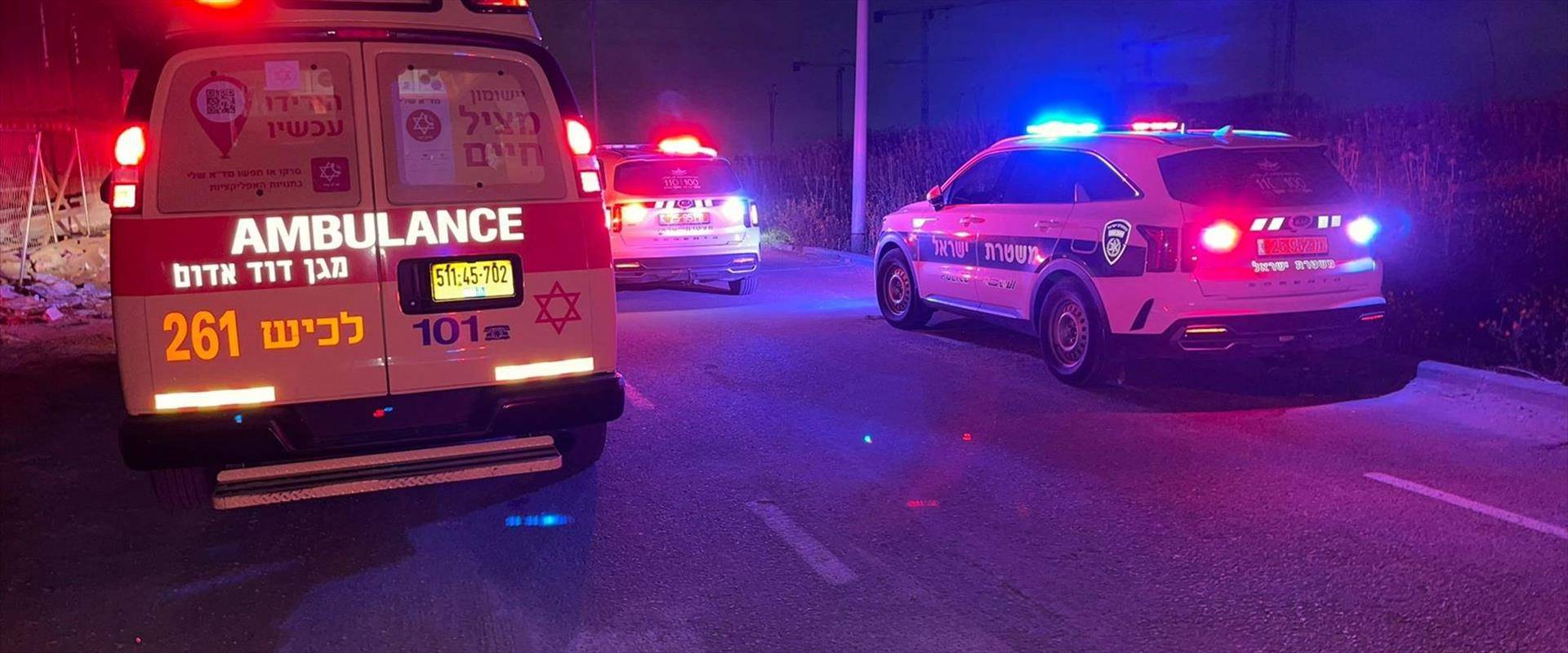 من جريمة سابقة - الشرطة الاسرائيلية 