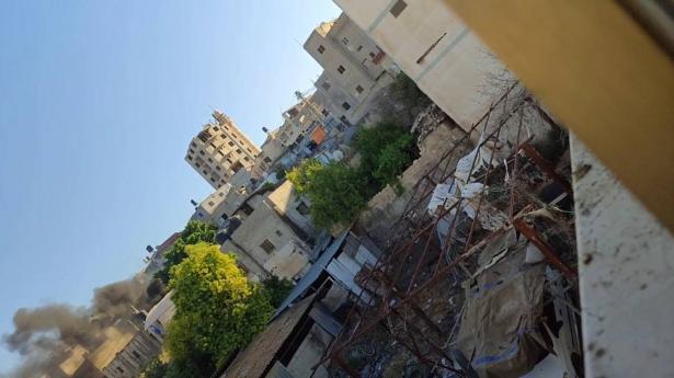 من كفردان غرب جنين (تصوير السكان - منصات التلغرام) 
