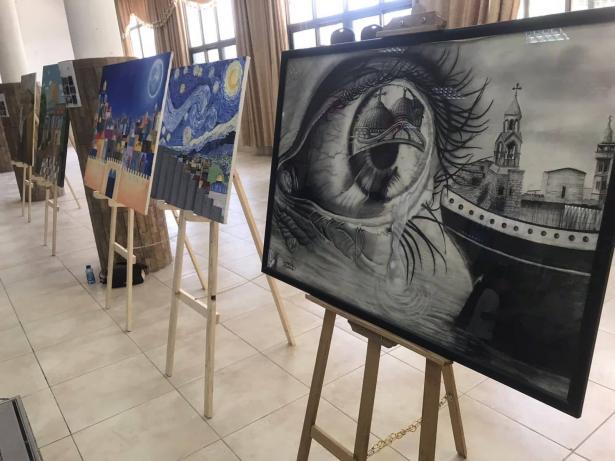 معرض سابق لوزارة الثقافة - الصفحة الرسمية للوزارة على فيسبوك