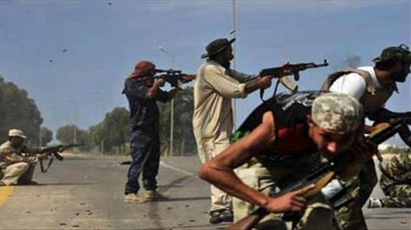 اشتباكات ليبيا-مواقع تواصل 