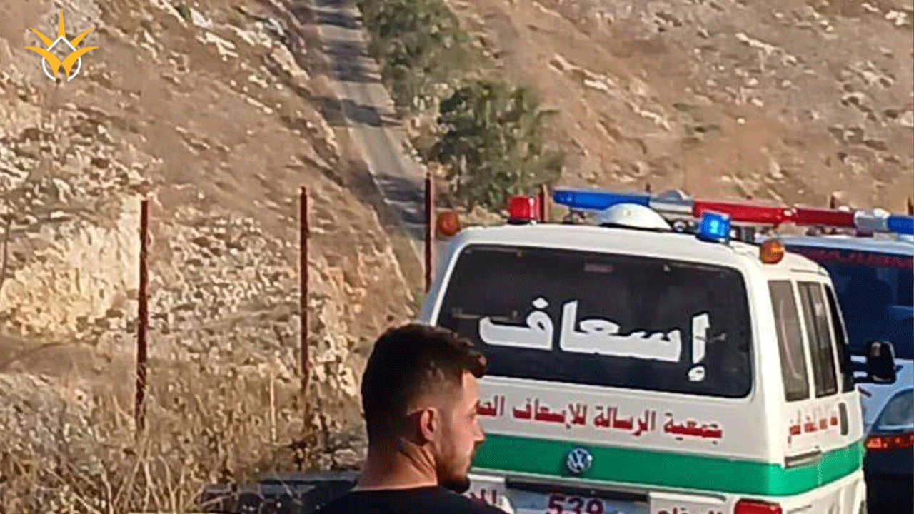 من مكان الاستهداف في لبنان  