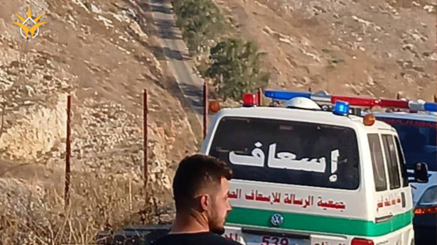 من مكان الاستهداف في لبنان  