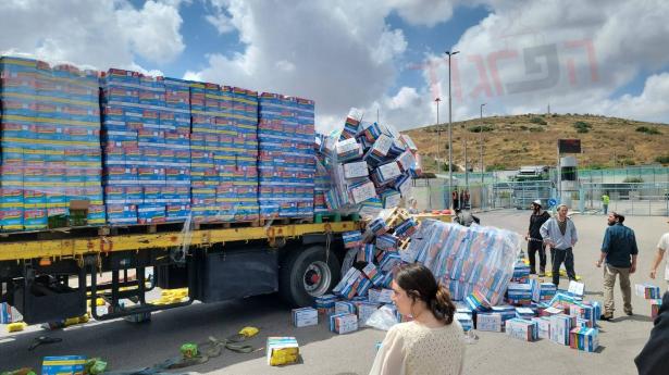 اعتراض طريق قافلة مساعدات متجهة إلى قطاع غزة - وسائل إعلام إسرائيلية