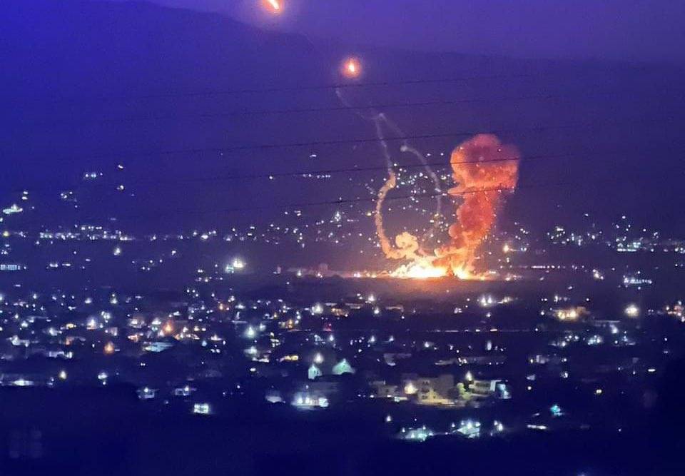 قصف على جنوب لبنان-منصة إكس 