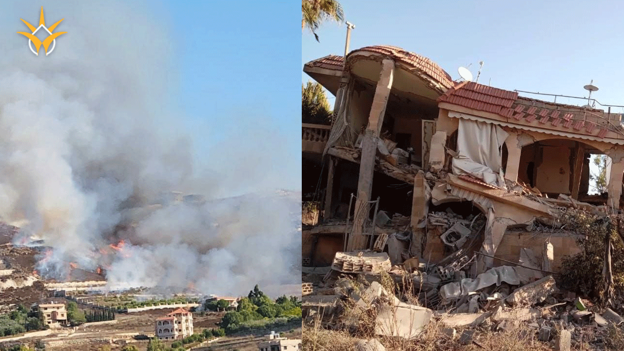غارات إسرائيلية على لبنان - وسائل التواصل