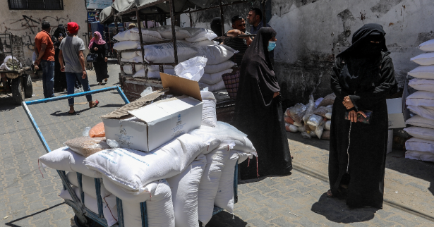 رولا داوود: 83% من المساعدات الإنسانية الدولية إلى قطاع غزة يتم التضييق عليها ومنع إدخالها
