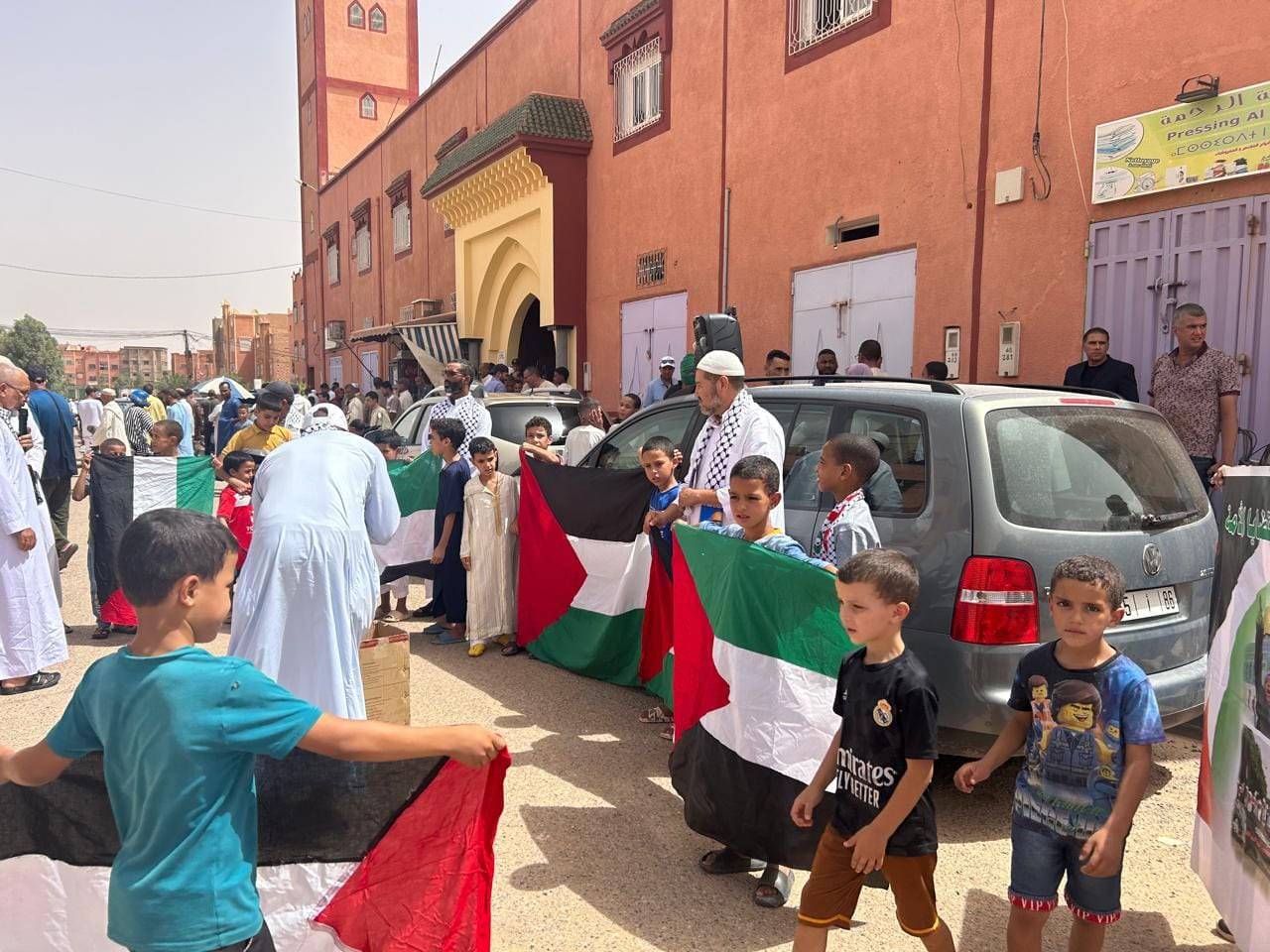 من مظاهرات سابقة في المغرب - شهود عيان