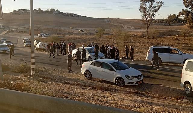 من مكان إطلاق النار في النقب -شهود عيان 