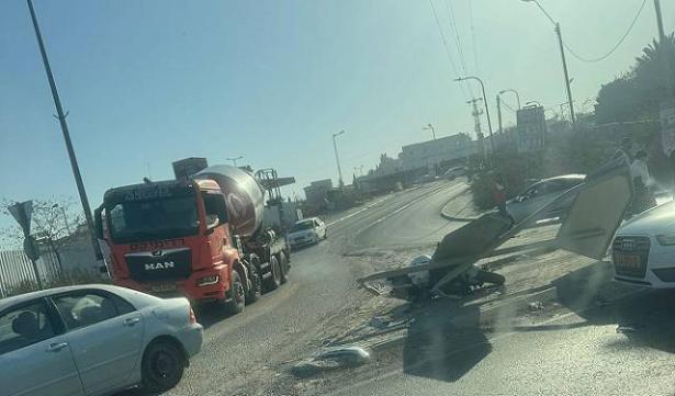 من موقع الحادث صباح اليوم - شهود عيان  