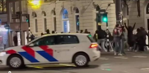 صور من مقطع متداول للحادث 