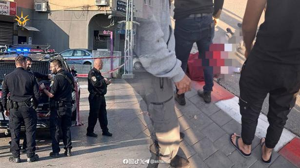 من موقع الجريمة - تصوير الشرطة  