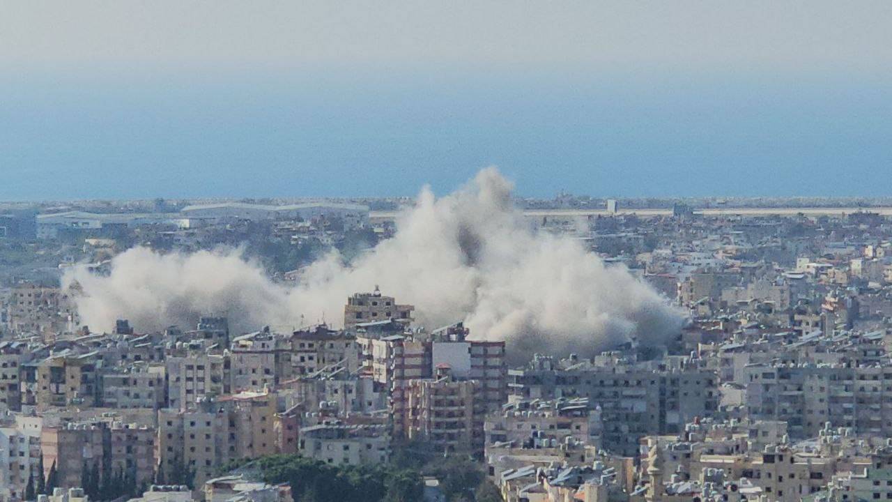 غارة إسرائيلية على لبنان - وسائل التواصل 