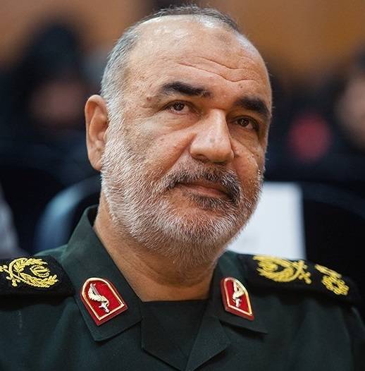 قائد الحرس الثوري الإيراني اللواء حسين سلامي - ويكيبديا
