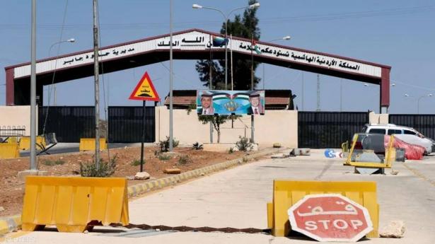  معبر جابر على الحدود مع سوريا-موقع تواصل