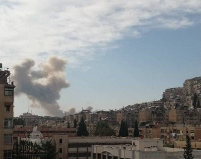 غارة إسرائيلية على دمشق - شهود عيان
