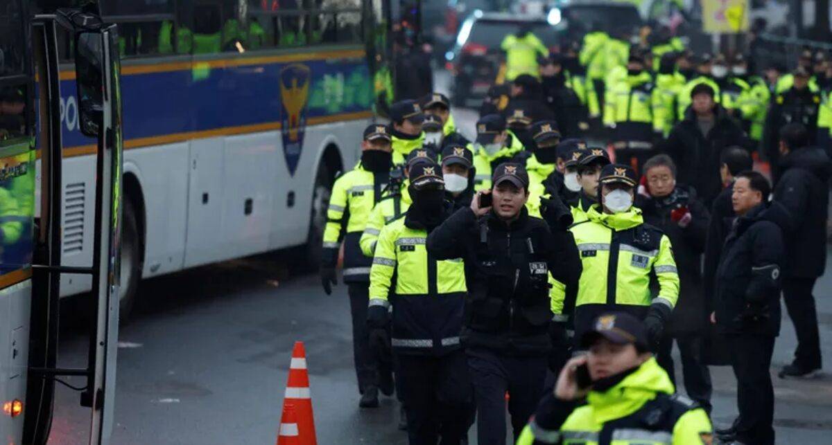 الشرطة الكورية