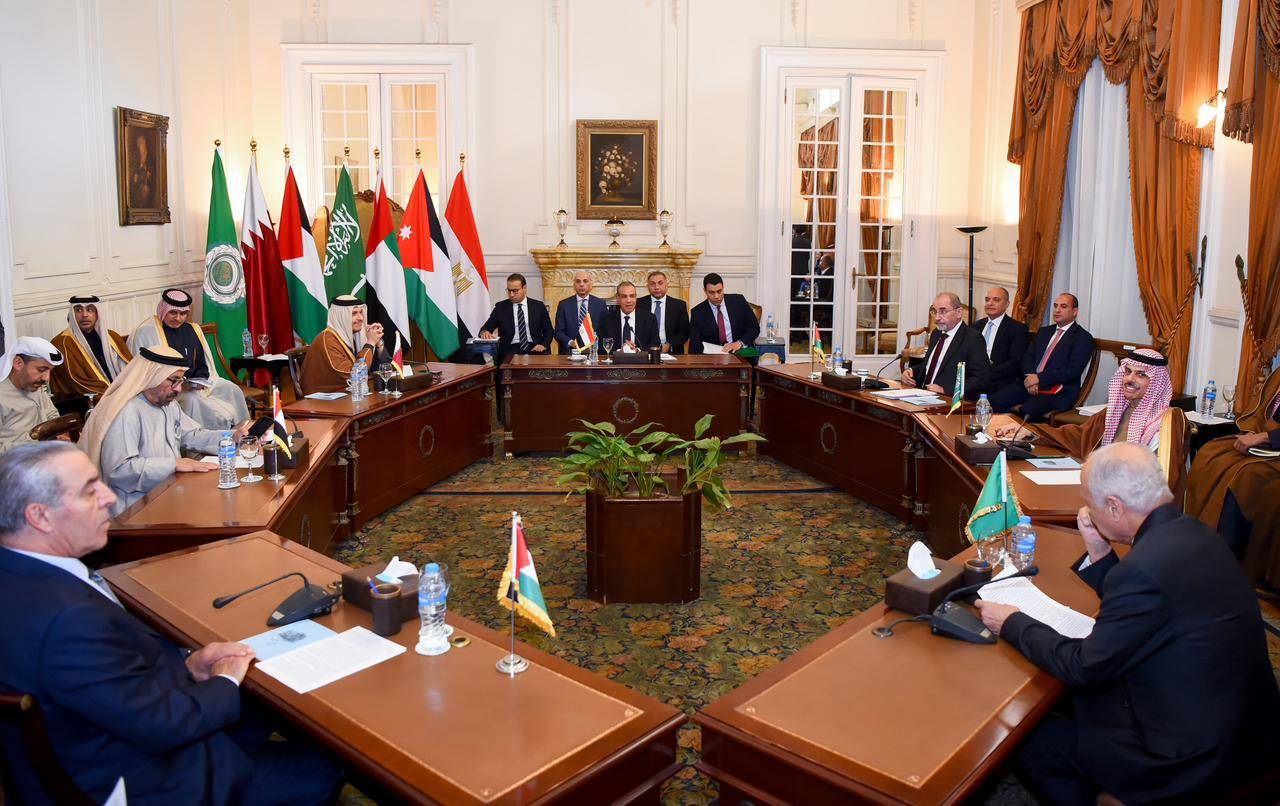 الاجتماع في القاهرة-الخارجية المصرية 