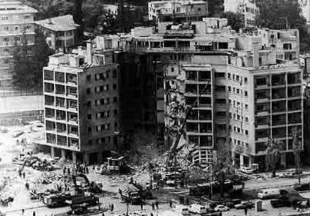 في مثل هذا اليوم.. هكذا استهدِفَت سفارة أميركا ببيروت عام 1983