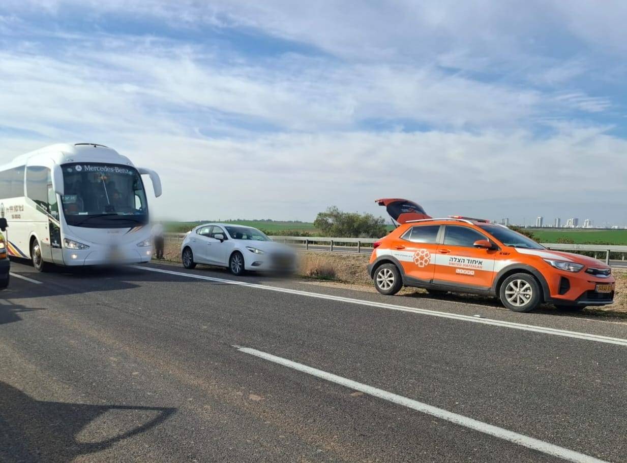 مكان الحادث-تصوير منظمة ايحود هتسلاه 