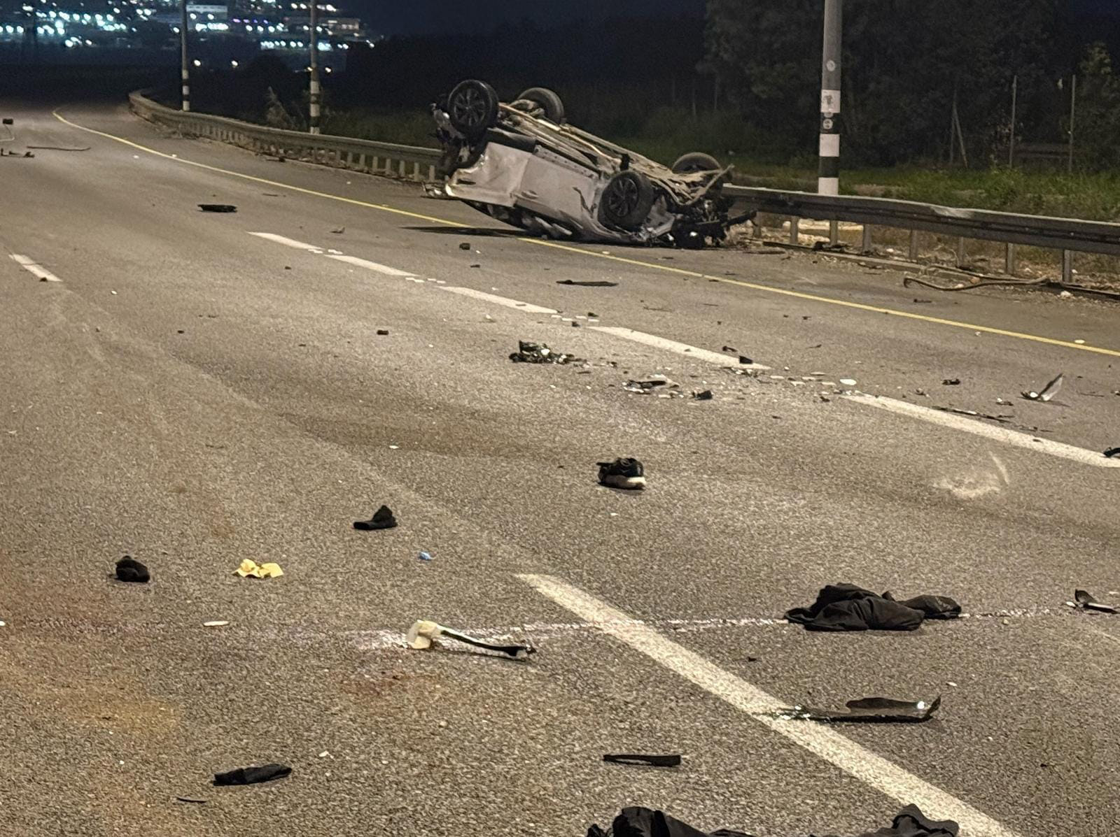 إصابة شاب بجروح خطيرة إثر حادث طرق على شارع 70 قرب كابول