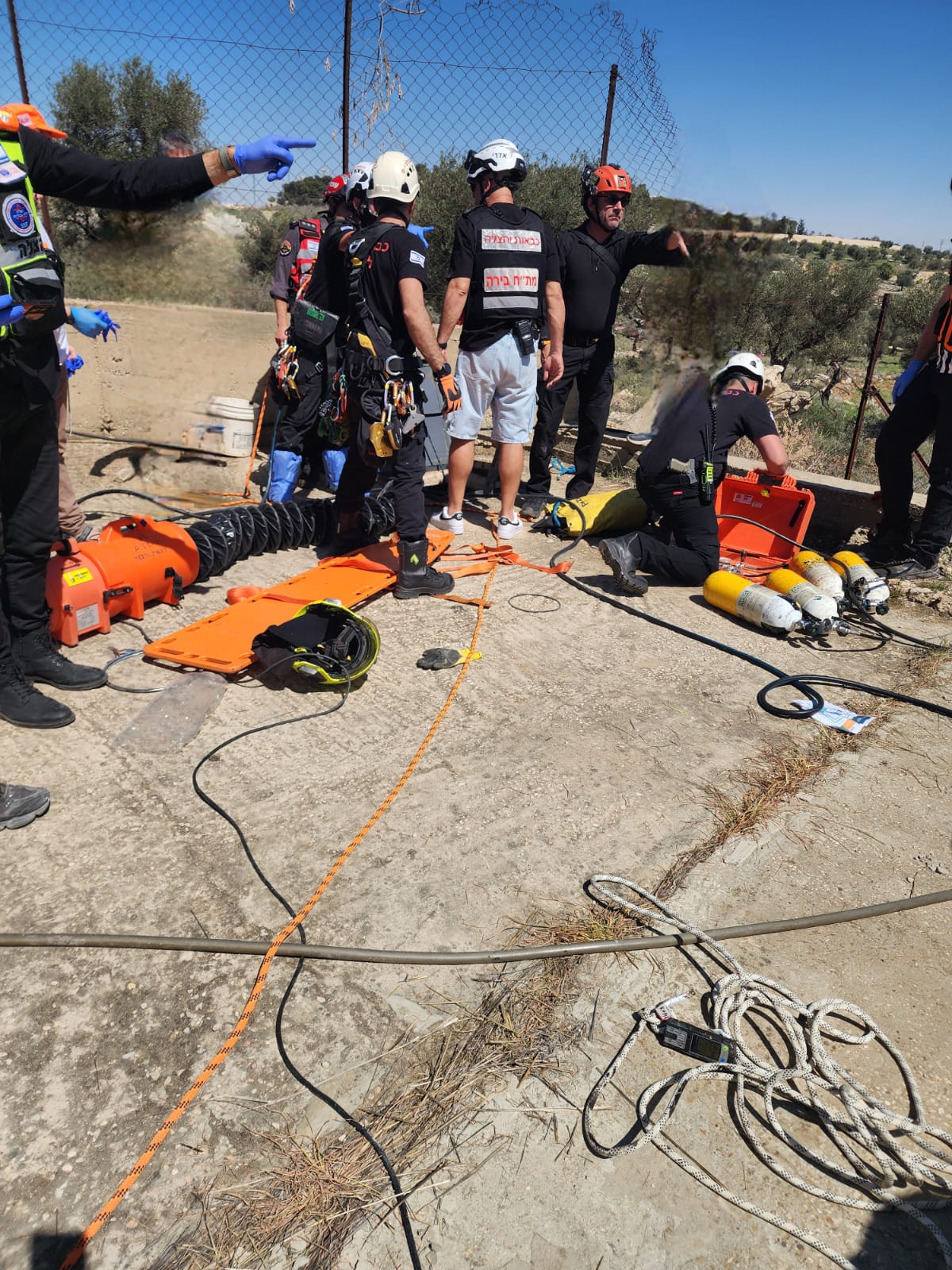 مكان الحادث-تصوير سلطة الإطفاء 
