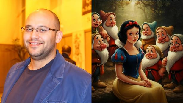 د. لؤي وتد المختص في ثقافة اليافعين - فيلم بيضاء الثلج 