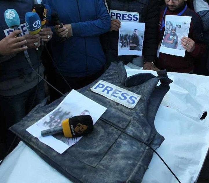 صافيناز اللوح: استهداف خيام الصحفيين 