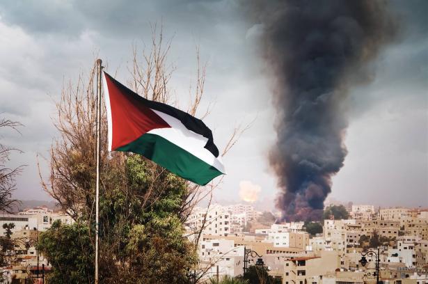 علم فلسطين-shutterstock
