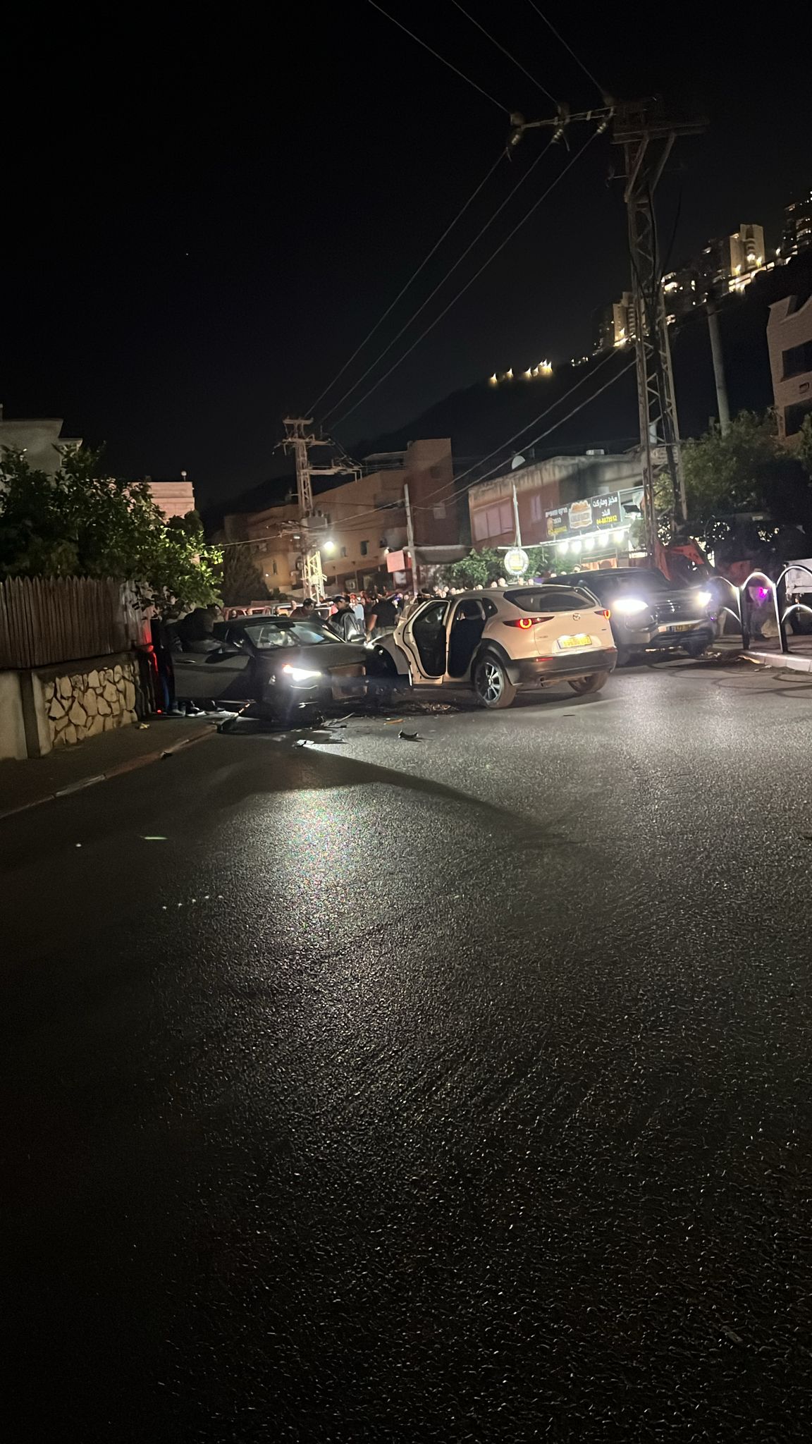 متداول من مكان الحادث