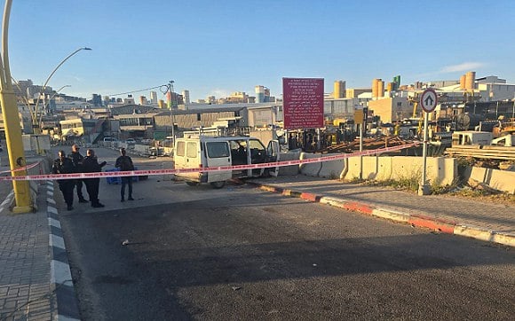 من مكان الحادث