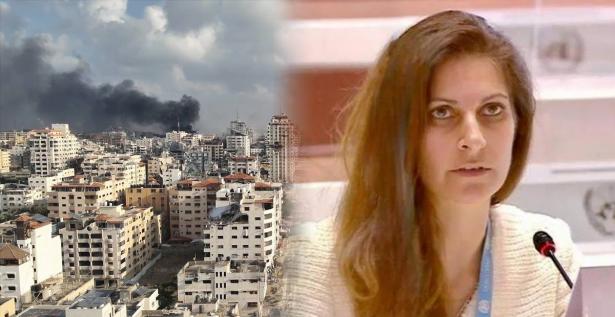 ممثلة مصر بالعدل الدولية تطالب إسرائيل بوقف عرقلة عمل 
