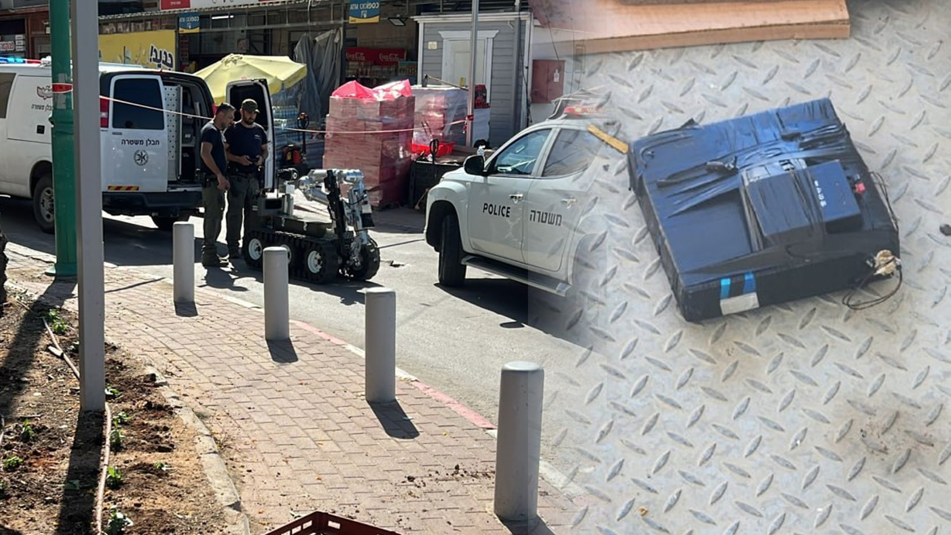 من مكان الحادث 