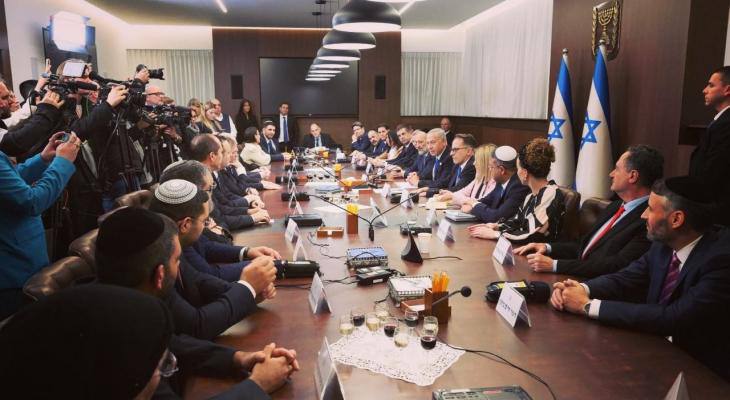 الحكومة الإسرائيلية-موقع الكنيست الرسمي 