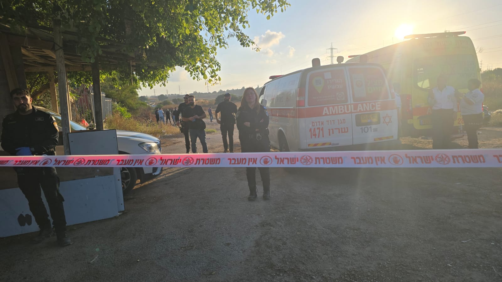 مكان الجريمة-تصوير الشرطة 