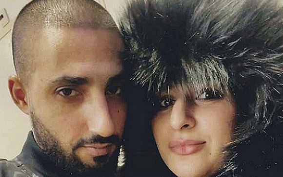 الزوجين علي شناوي وربى أبو الرُب - وسائل التواصل (متداولة)