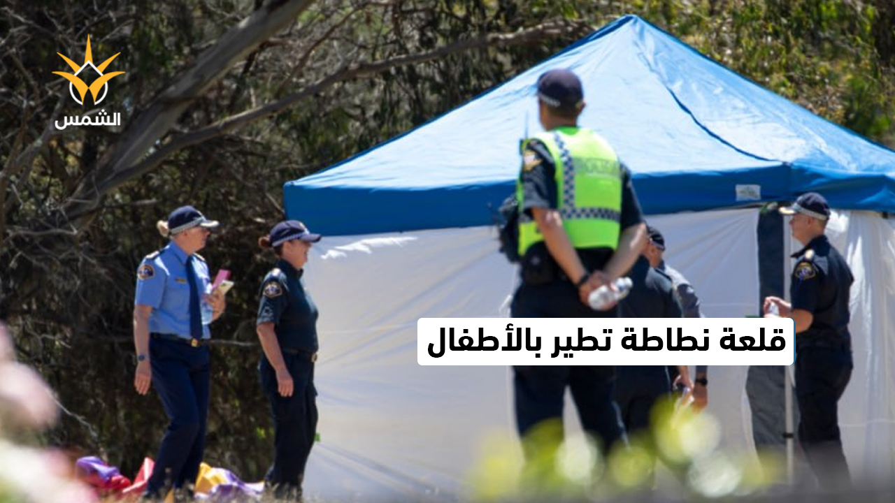 لحظات رعب..قلعة نطاطة تطير بالأطفال في الهواء!