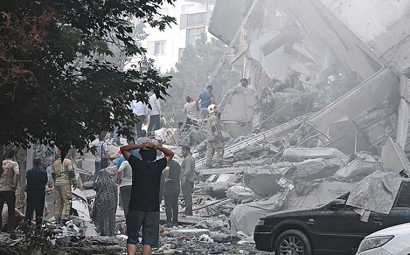 من القصف على إيران - وسائل التواصل 