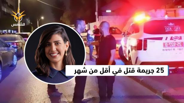 129 جريمة قتل منذ بداية 2025… و25 منها في أقل من شهر!