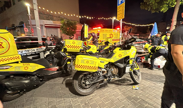 مكان الحادث- تصوير الإسعاف 