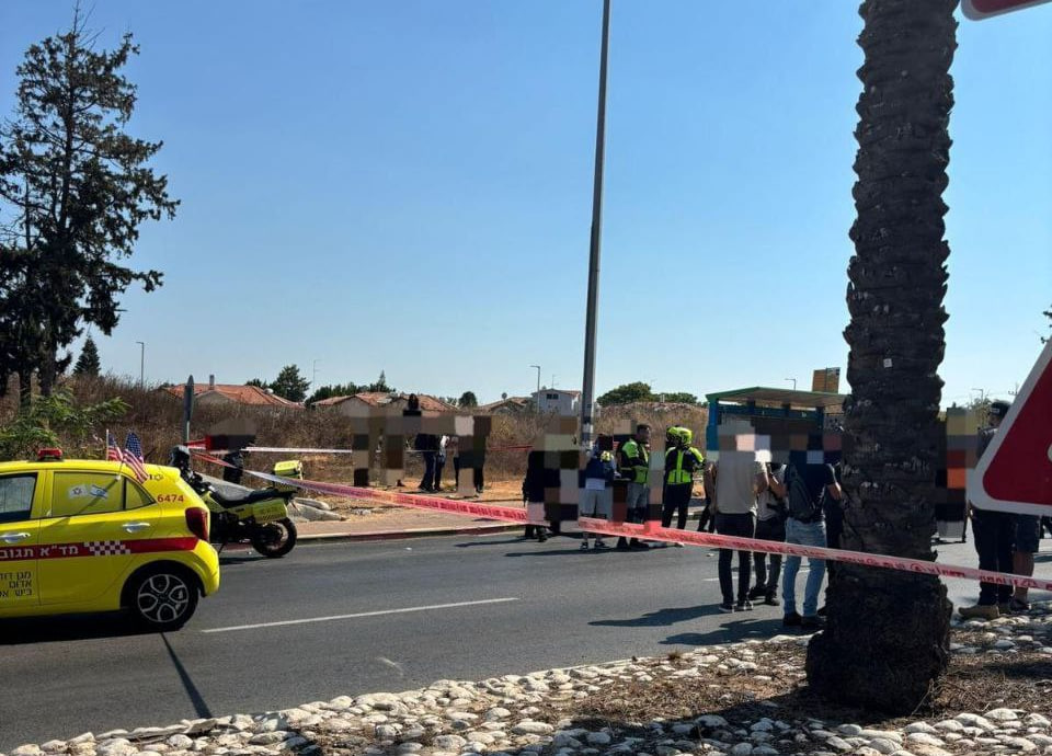 من مكان الحدث - تصوير نجمة داوود الحمراء