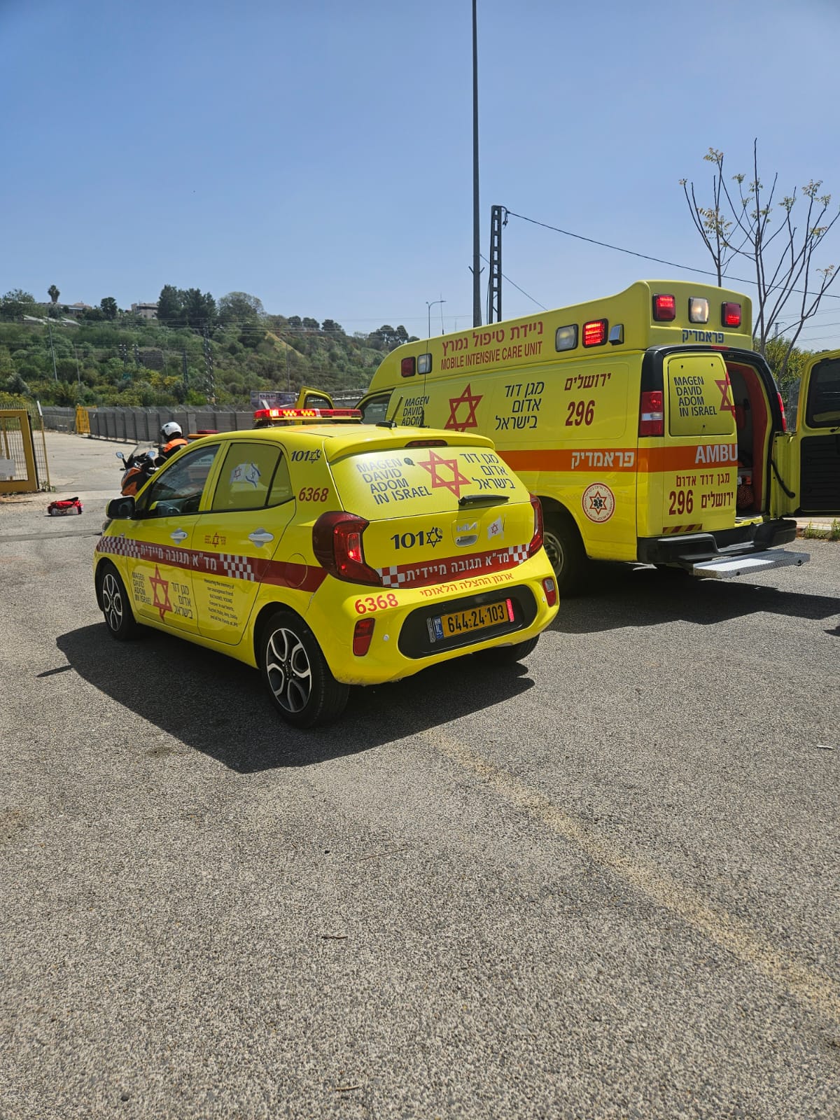 توضيحية-الإسعاف الإسرائيلي 