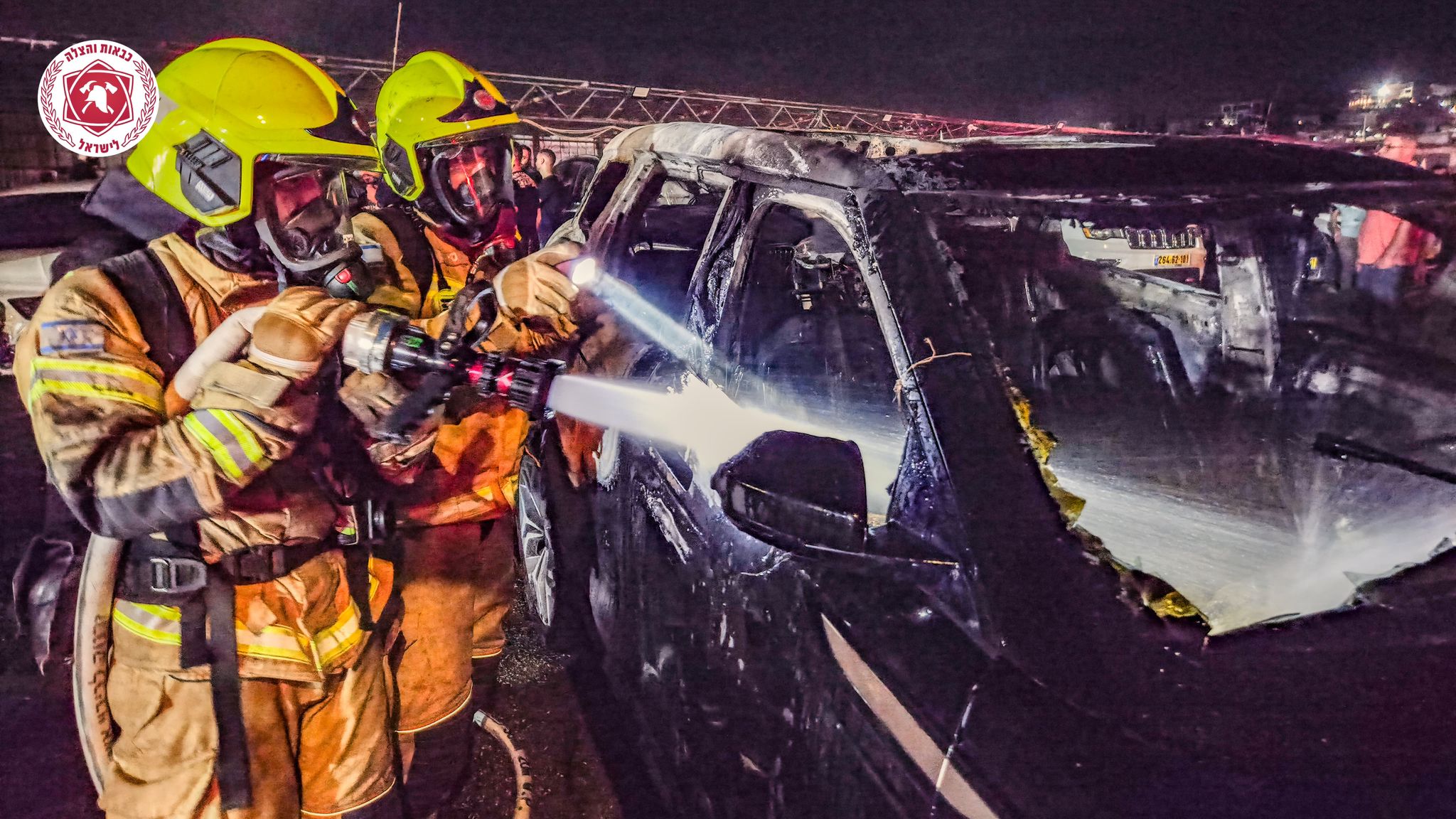 تصوير: سلطة الاطفاء والانقاذ
