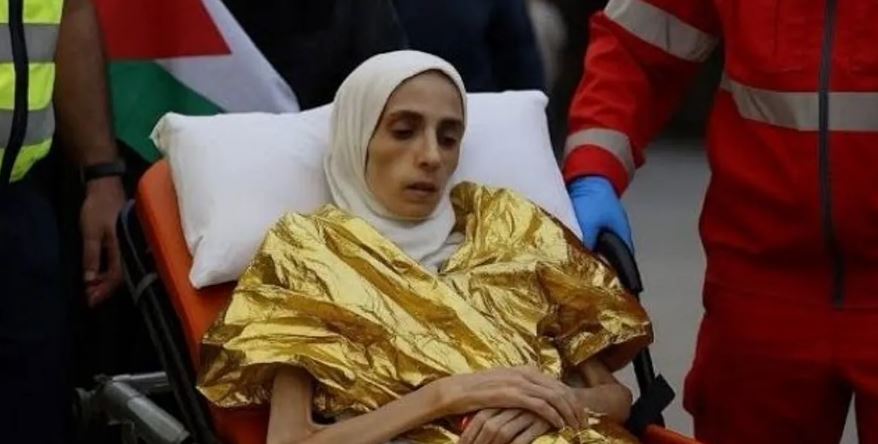 الشابة الفلسطينية مرح أبو زهري-وسائل تواصل 