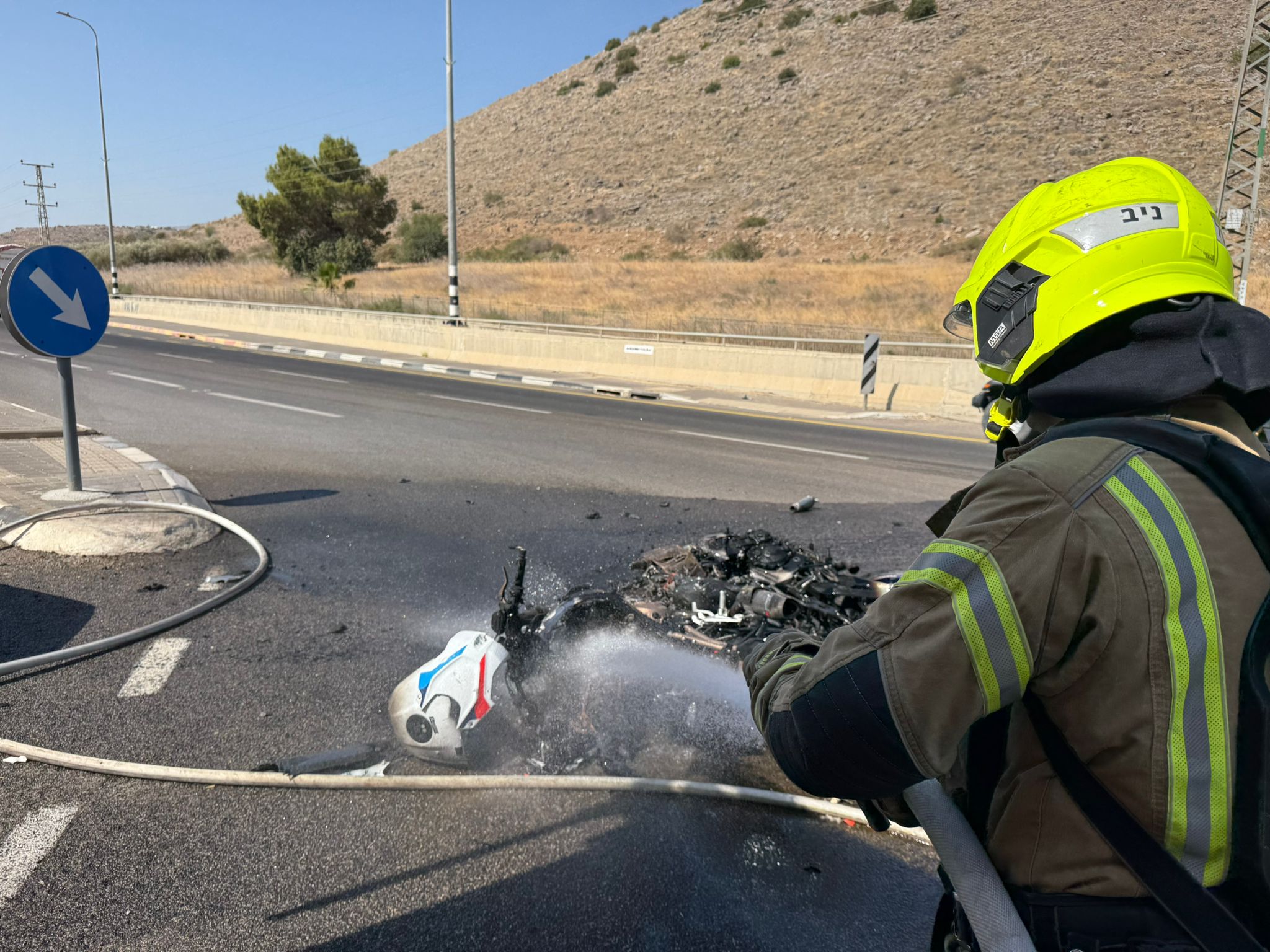 تصوير سلطة الاطفاء والانقاذ