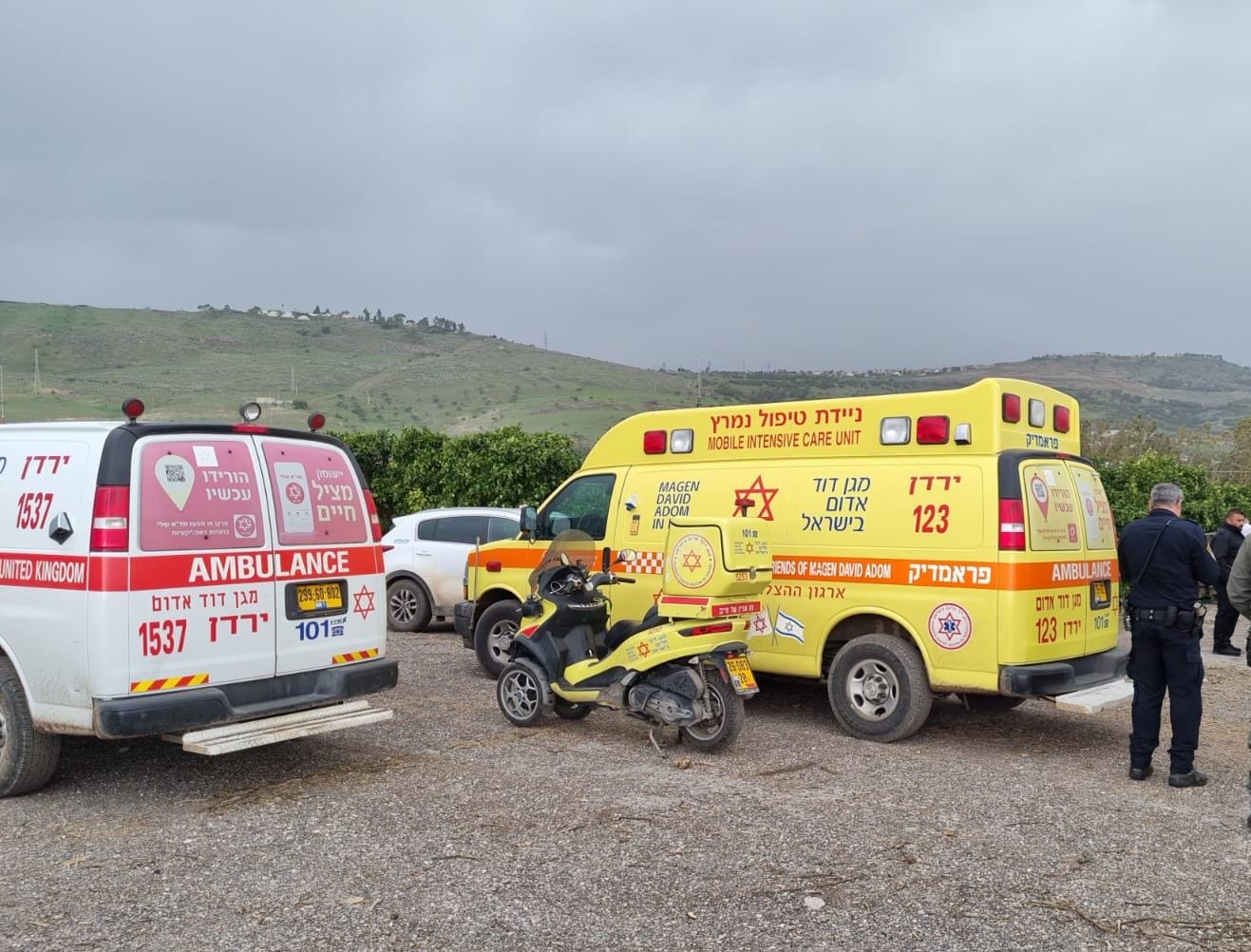 توضيحية- الإسعاف الإسرائيلي 