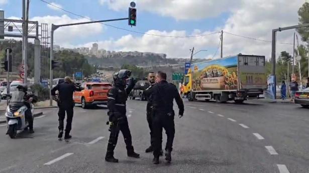 مكان الحادث- الشرطة الإسرائيلية 