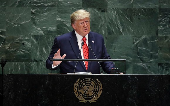 ترامب بالأمم المتحدة _ وسائل تواصل